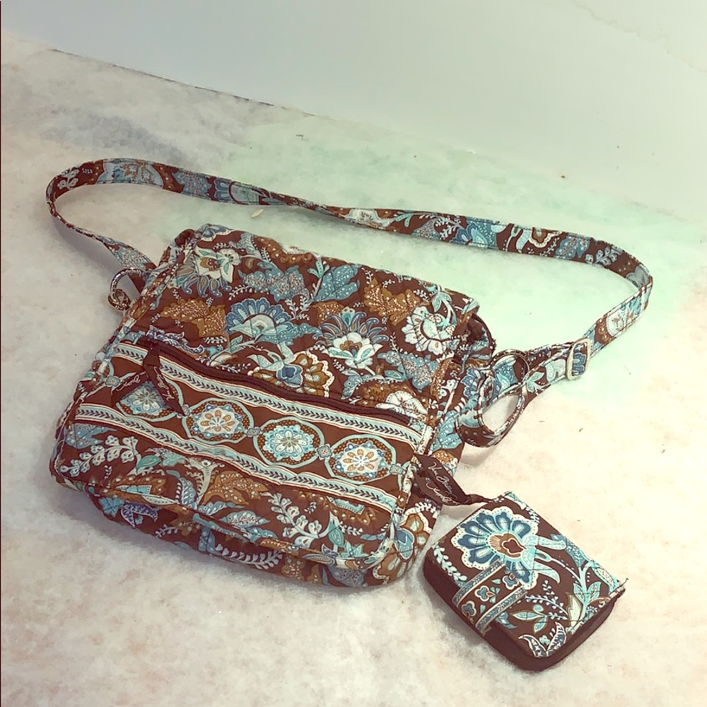Vera Bradley Crossbody bag & matching wallet